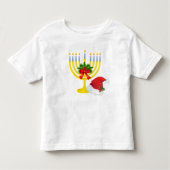 Merry Chrismukkah T Shirt (Voorkant)