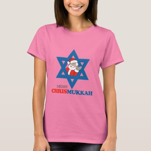 Merry Chrismukkah - T-shirt (Voorkant)