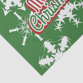 Merry Chrismukkah Tissuepapier (Detail)