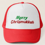 Merry Chrismukkah Trucker Pet<br><div class="desc">Merry Chrismukkah Hanukkah Kerstmis</div>
