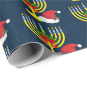 Merry Chrismukkah Wrapping Paper Cadeaupapier (Rol Hoek)