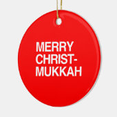 MERRY CHRIST-MUKKAH -.png Keramisch Ornament (Links)