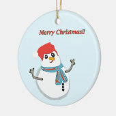 Merry Christma!! Keramisch Ornament (Links)