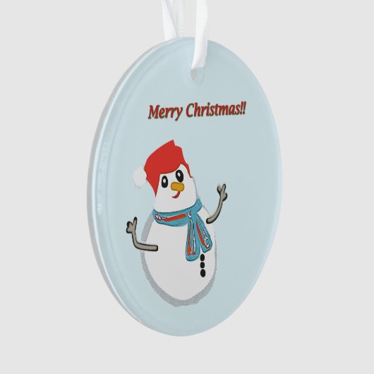 Merry Christma!! Ornament (voorkant)