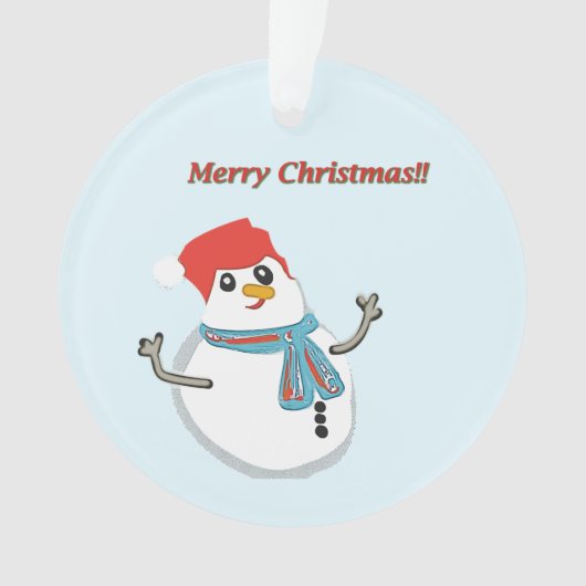 Merry Christma!! Ornament (voorkant)