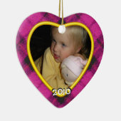 Merry Christma Pset Photo Ornament (Rechts)
