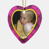 Merry Christma Pset Photo Ornament (Links)