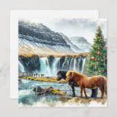 Merry Christmas - 10 Feestdagenkaart (Voorkant / Achterkant)