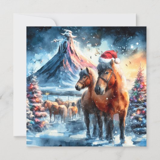 Merry Christmas - 11 Feestdagenkaart (Voorkant)