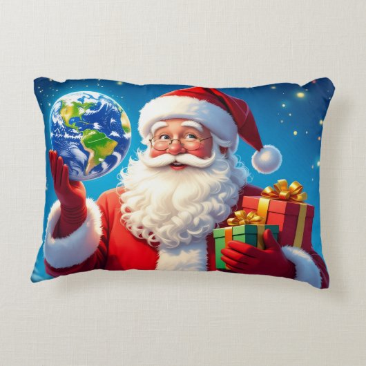 „Merry Christmas“1 Accent Kussen (Achterkant)