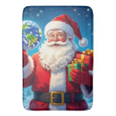 „Merry Christmas“1 Badmat (Voorkant Verticaal)