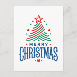 Merry Christmas 1 Briefkaart