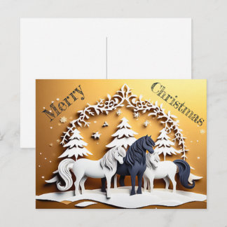 Merry Christmas - 1 Briefkaart