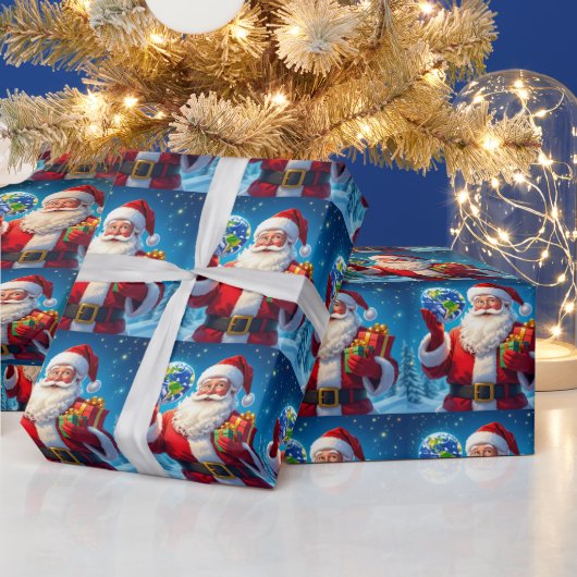 „Merry Christmas“1 Cadeaupapier (Feestdagen)