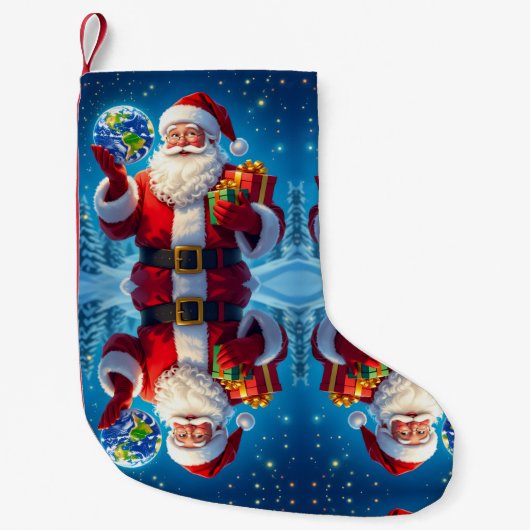 „Merry Christmas“1 Kleine Kerstsok (Voorkant)