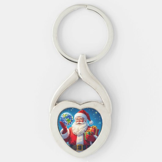 „Merry Christmas“1 Sleutelhanger (Voorkant)