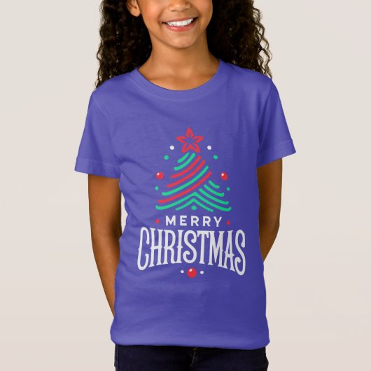 Merry Christmas 1 T-shirt (Voorkant)