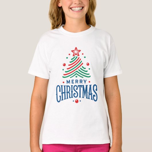 Merry Christmas 1 T-shirt (Voorkant)