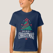 Merry Christmas 1 T-shirt (Voorkant)