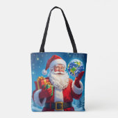 „Merry Christmas“1 Tote Bag (Achterkant)