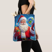„Merry Christmas“1 Tote Bag (Dichtbij)
