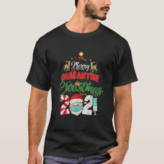 Merry Christmas 2021 Reindeer Funny Pajamas Family T-shirt