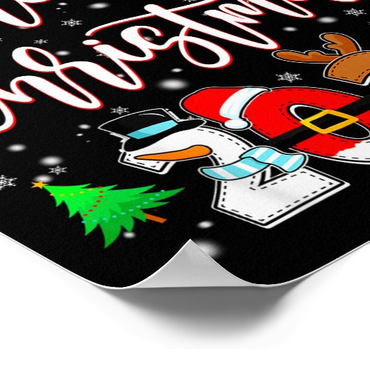 Merry Christmas 2025 Family Matching Pajamas Xmas  Poster (Hoek)