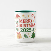 Merry Christmas 2025 Mok (Midden)