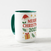 Merry Christmas 2025 Mok (Voorkant links)