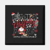 Merry Christmas 2026 Women, Men Shirt  Magneet (Voorkant)