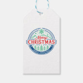 Merry Christmas 2 Cadeaulabel (Voorkant)