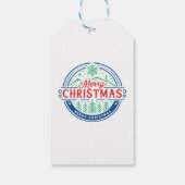 Merry Christmas 2 Cadeaulabel (Achterkant)