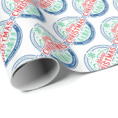 Merry Christmas 2 Cadeaupapier (Rol Hoek)