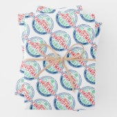 Merry Christmas 2 Inpakpapier Vel (In situ)