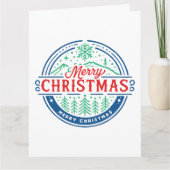 Merry Christmas 2 Kaart (Voorkant)