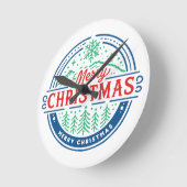 Merry Christmas 2 Ronde Klok (Hoek)