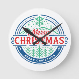 Merry Christmas 2 Ronde Klok