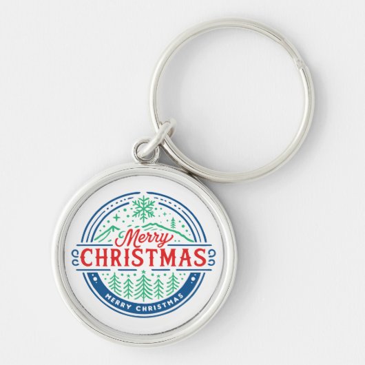Merry Christmas 2 Sleutelhanger (Voorkant)