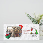 Merry Christmas 2 Tree Stocking Snowman (Staand voorkant)