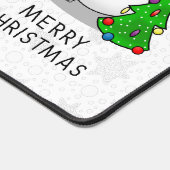 Merry Christmas 2 Tree Stocking Snowman Bureaumat (Hoek)