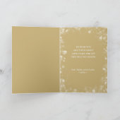 Merry Christmas 3 Photo Collage Folded Feestdagen Kaart (Binnen)