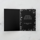 Merry Christmas 3 Photo Collage Folded Feestdagen Kaart (Binnen)