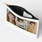 Merry Christmas 3 Photo Collage Gold Etui (Open)