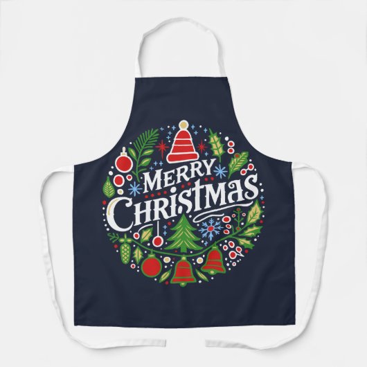 Merry Christmas 3 Schort (Voorkant)