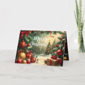 Merry Christmas 5 Image Kaart (Voorkant)