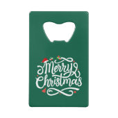 Merry Christmas-61039 Creditkaart Flessenopener (Achterkant)