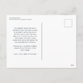 Merry Christmas 7 foto collage elegant rood Feestdagenkaart (Achterkant)