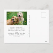 Merry Christmas 7 Photo Collage Zwart Feestdagenkaart (Achterkant)