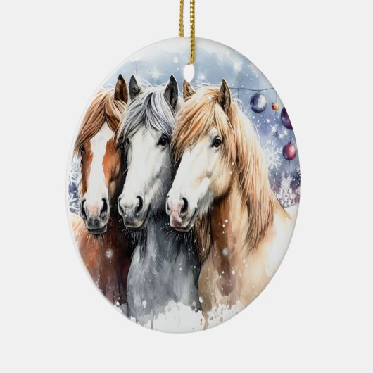 Merry Christmas - 8 Keramisch Ornament (Rechts)