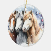 Merry Christmas - 8 Keramisch Ornament (Links)